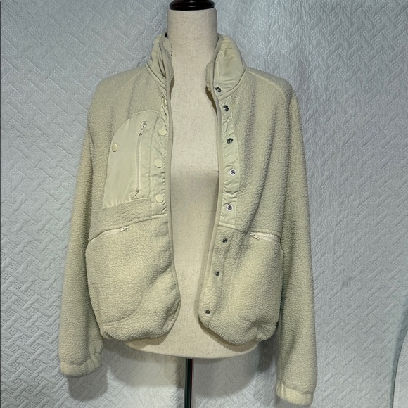Jackets & Blazers - Cozy Cream Teddy Jacket